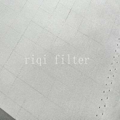 좋은 가격 FBD용 5마이크론 정전기 방지 필터 천 스테인리스 스틸 1.5M 폭 0.55mm 두께 65L/M2/S 온라인으로