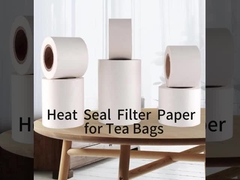 고품질 식품 등급 125mm 18GSM 열 밀폐 필터 종이 롤